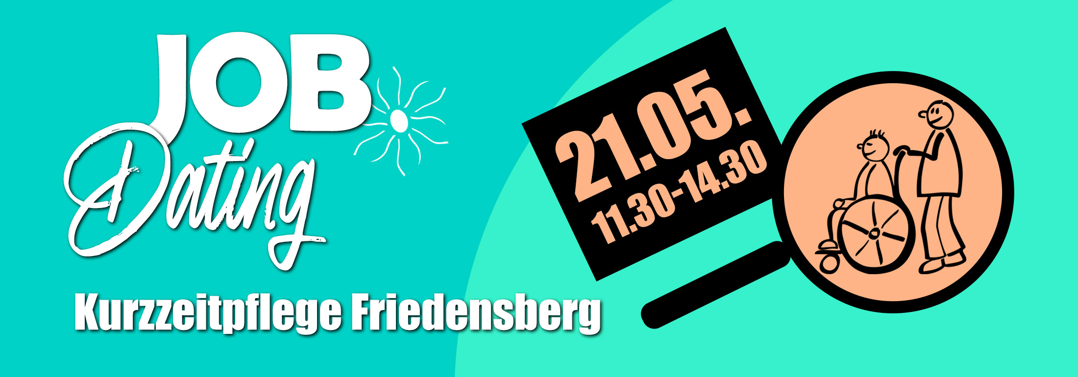 Job-Dating am 21. Mai 2026 in der Kurzzeitpflege Friedensberg