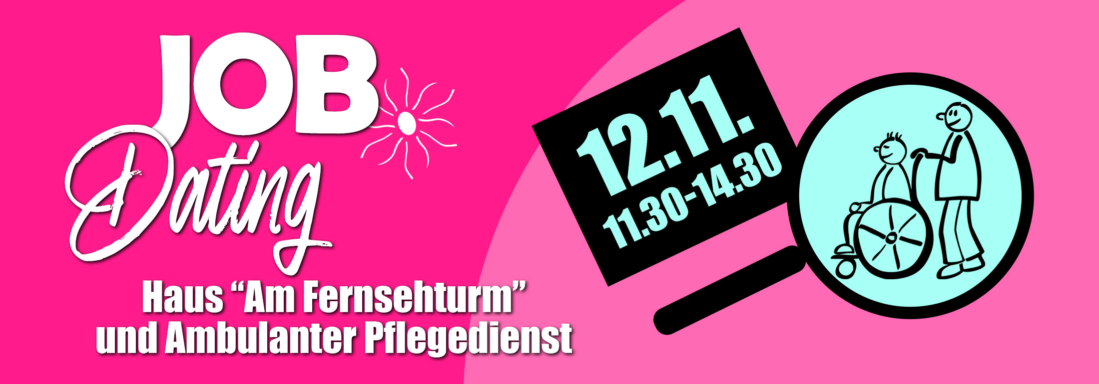 Job-Dating am 12. November 2026 im Haus Am Fernsehturm