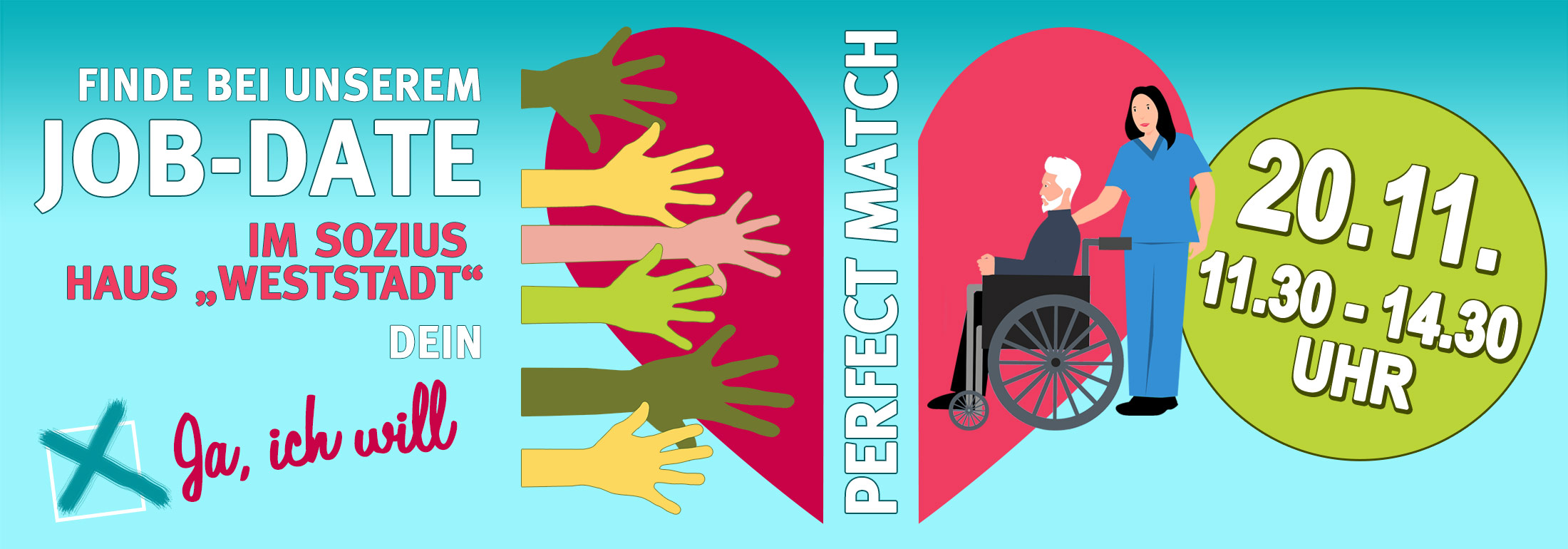 Job-Dating am 20. November 2025 im Haus Weststadt