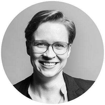 Franziska Hain - Vorständin
	und Geschäftsführerin