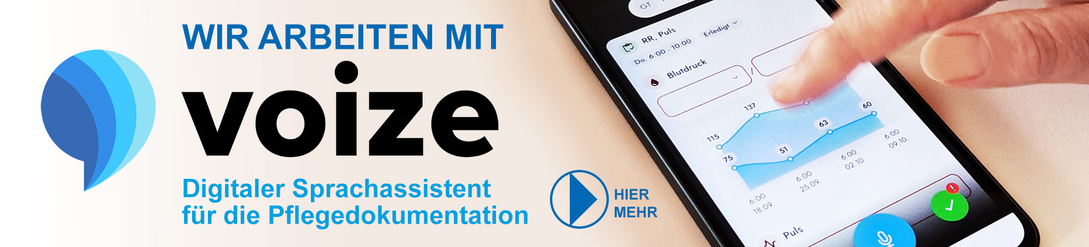 Wir arbeiten mit voize